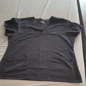 WonderWink Women's Gray Scrub Set XL